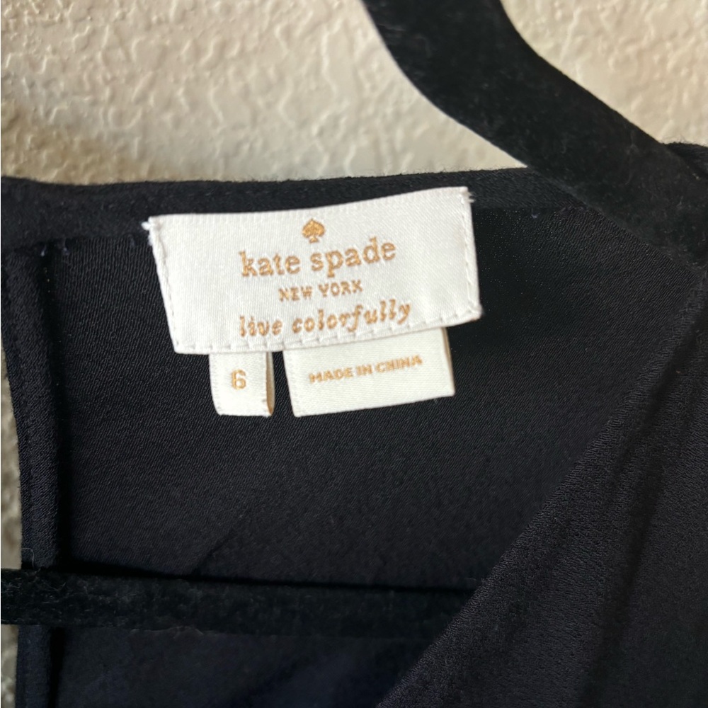 Kate Spade v neck ruffle‎ blouse Size 6 - Picture 2 of 8